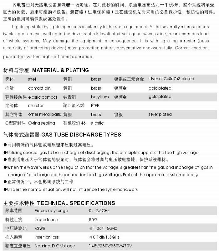 避雷器(過電保護器)